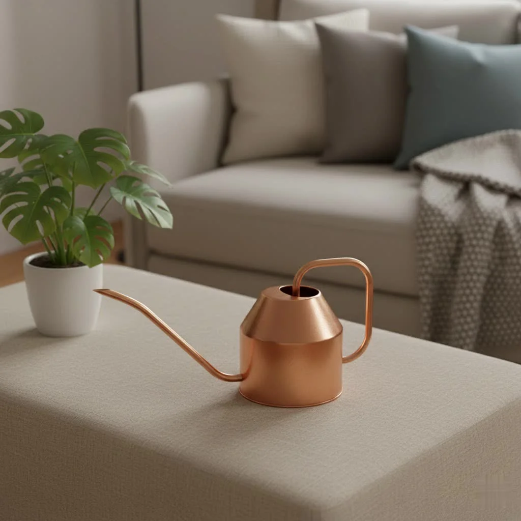 Miniature watering can for small plants